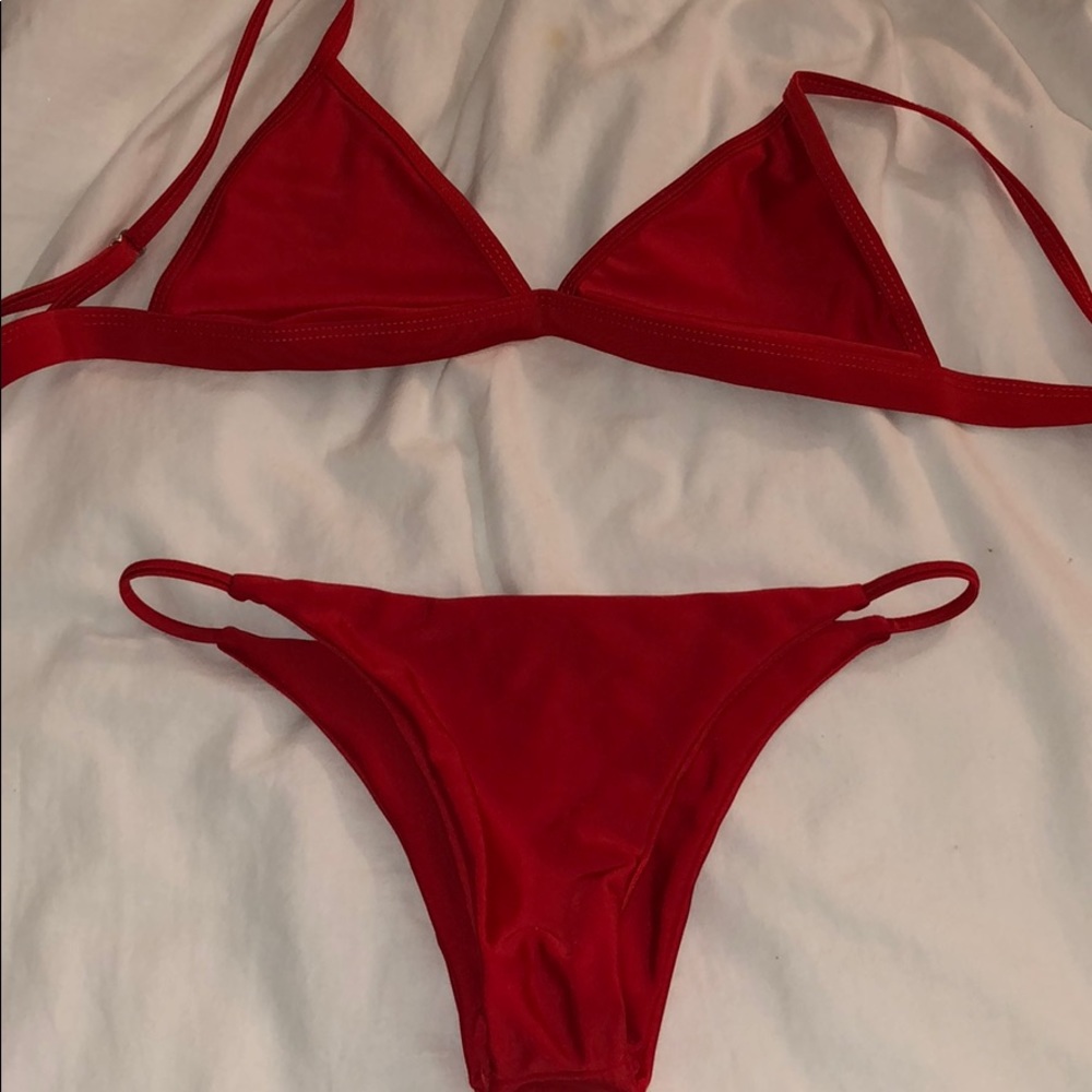Red bikini